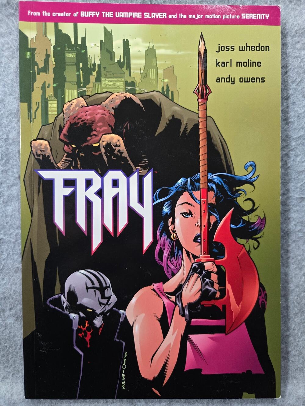 Fray Graphic Novel Trade Paperback Joss Whedon Dark Horse Comics TPB